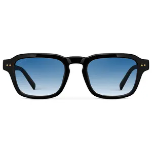 Morris - Men's Tinted Rectangular Modern Non-Polarized Sunglasses