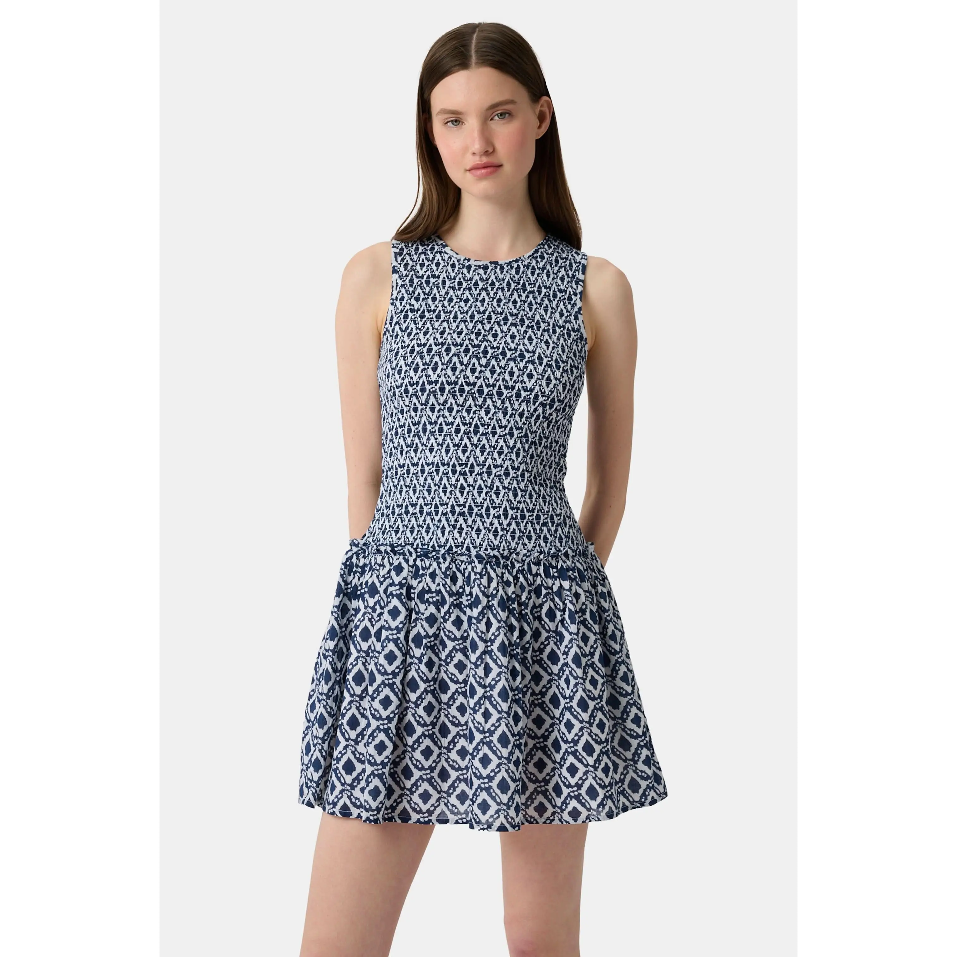 Diamond Ikat Isla Dress