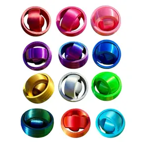 Fidget Spinner 3D Printed Finger Fidget for Focus and Concentration - Available in Various Colors, Fun Tool for Stress Relief