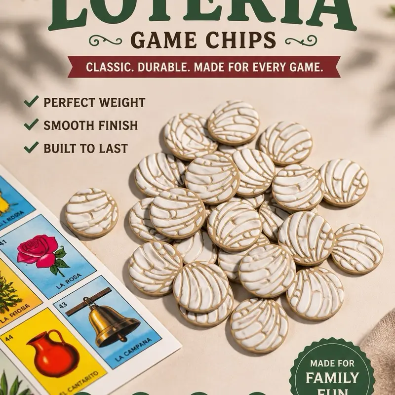 Loteria Playing Chips 50 pc