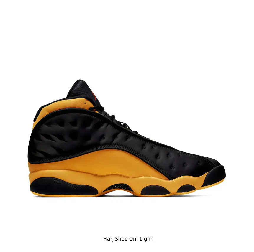 Classic retro high top shoes with white upper and orange overlays, cushioned insole reduces foot fatigue for daily outings and light basketball training