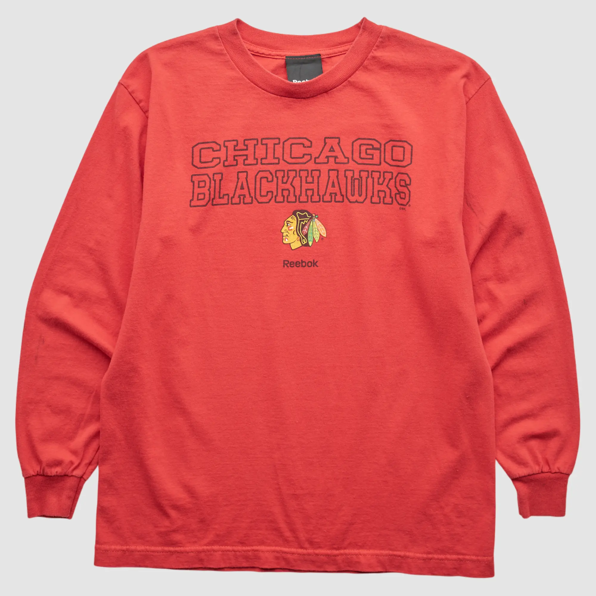 Chicago Blackhawks Reebok 2010s T-Shirt - Red - S