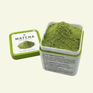 25g Ceremonial Grade Matcha Powder First Harvest Pure Natural Smooth Aroma Matcha Green Tea Powder Cold Flu Season Support Rich In Tea Polyphenols 0 Fat, Low Calorie Relaxation Beverage for Health and Vitality