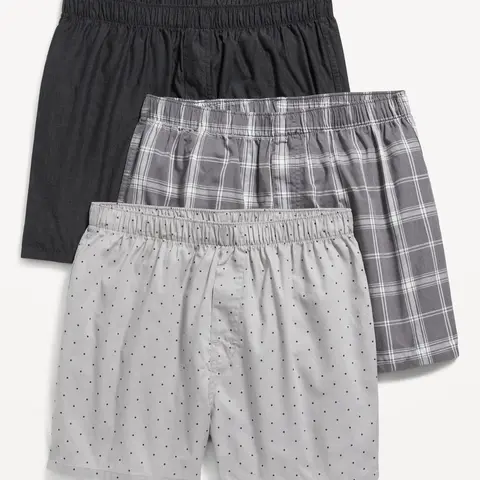 Old Navy Men's 3-Pack Soft-Washed Boxer Shorts -- 3.75-inch inseam