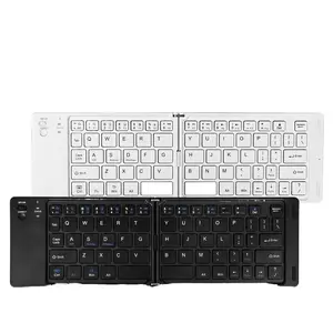 Wireless Bluetooth Foldable Keyboard Universal for Mobile Phone Computer Tablet Laptop Portable Slim Folding Keyboard Ergonomic Comfortable