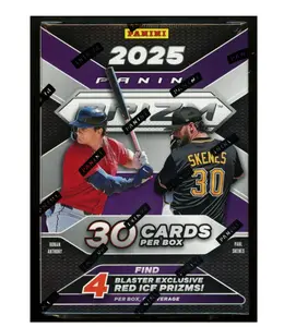 2025 Panini Prizm Baseball 6-Pack Hobby Blaster Box (Red Ice)