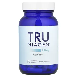 Tru Niagen Nicotinamide Riboside Chloride, 300 mg, 90 Vegetarian Capsules