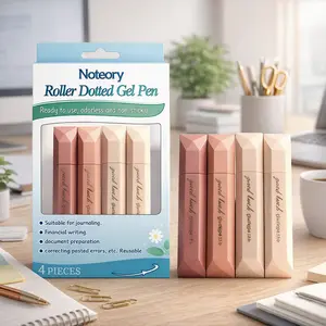 Noteory Dual-Sided Dot Glue Pen Set, Perfect for Scrapbooking & Craft Projects, High-Quality Adhesive Pens for DIY Enthusiasts