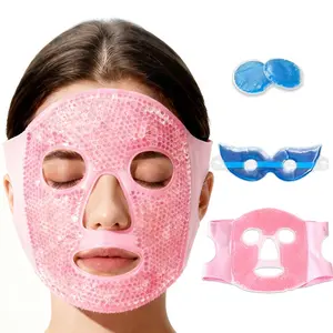 4pcs Ice Pearl Eye Mask, Reusable Gel Under Eye Patches, Reduces Swelling, Dark Circles and Eye Bag Remover, Multi-Scene Use, Beauty Care Tool, Spa Gift