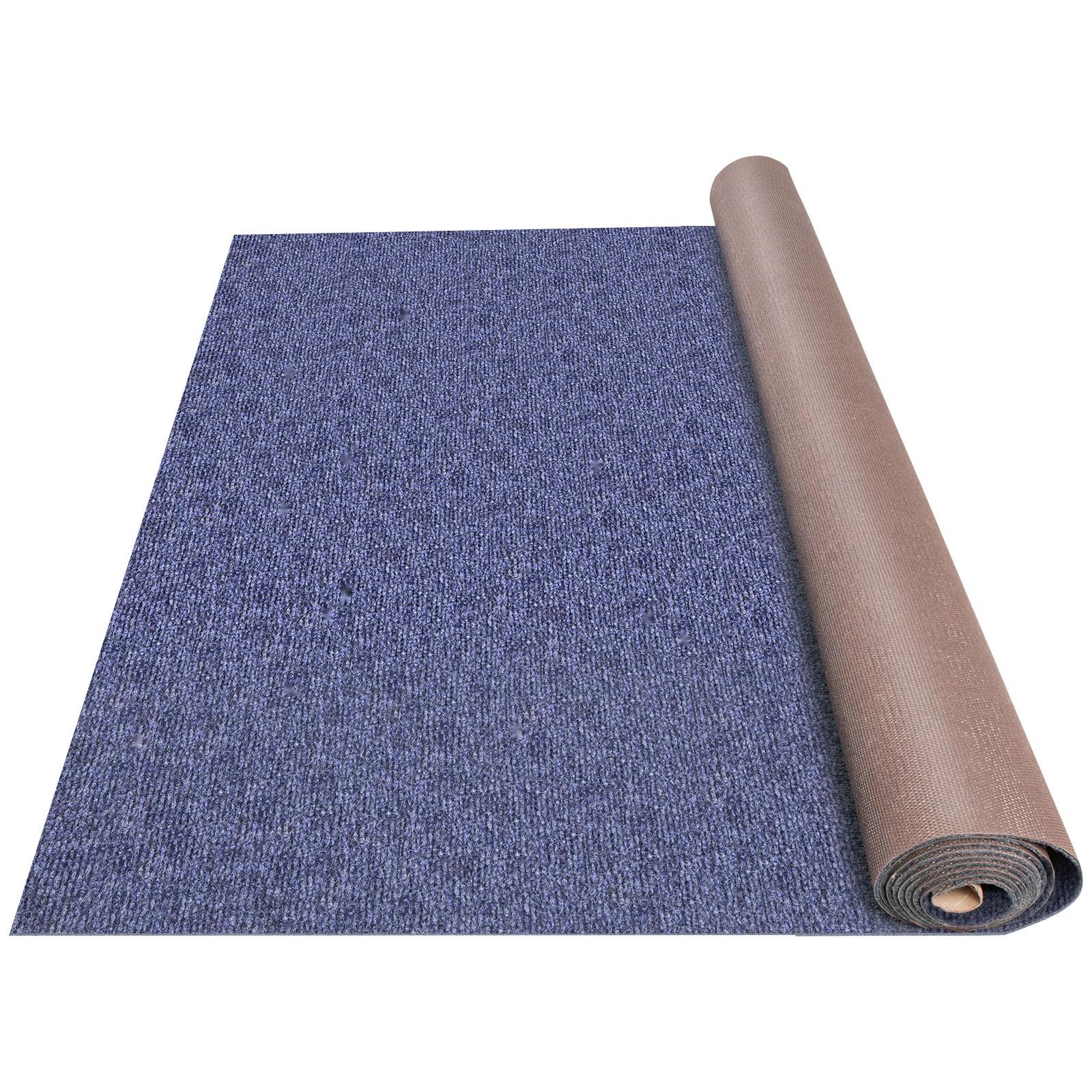 Deep Blue Marine Carpet 5.9 Ft by 36 Ft Marine-Grade Boat Carpet With Waterproof Backing for Outdoor Use, Rug for Patio, Porch, Deck, Garage and Outdoor Areas, Non-Slip Runner Rug All-Weather Durable