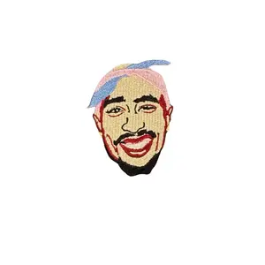 Tupac Sweatsuit with Unique Embroidered Design on Fabric Menswear Clothes Outfit