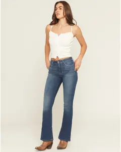 Hattie Legend High Rise Bootcut Stretch Denim Jeans