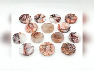 Red Quartz Carved Crystal Sphere Stands | Wholesale