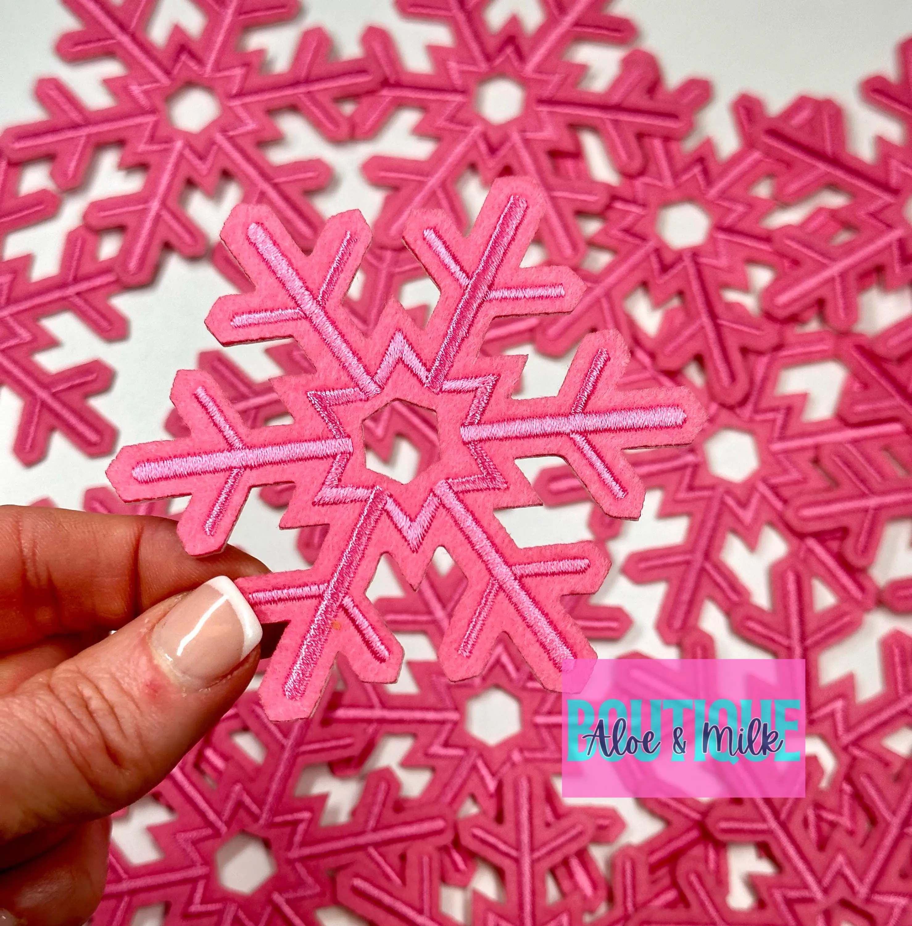Christmas Snowflake patch, snowflake patch, snowflake, christmas patches
