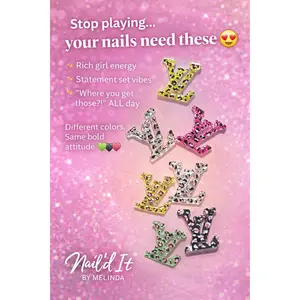 Luxury & Vibrant Nail Charms