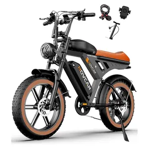 V30 Max& V30 Pro Max eBike for Adults，48v 15.6Ah Fat Tire bike dual moto AWD 1500W 35MPH Bicycles 21-Speed with lgnition Lock Hydraulic Disc Brake，Electric Bike