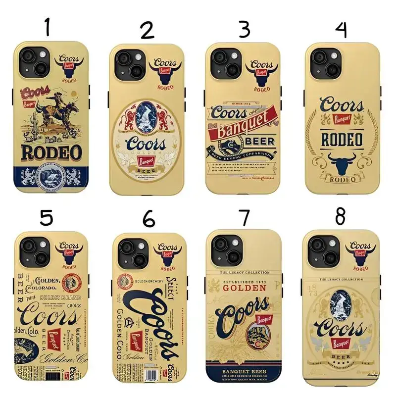 Coors Rodeo Banquet Vintage Design Phone Case