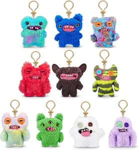 Fuggler Key Rings Series 3 Funny Ugly Monster Plush Collectible Toy Soft Material Quirky Design for Collectors