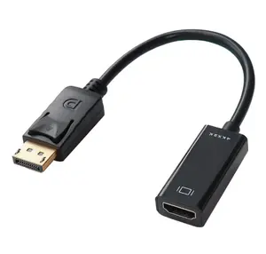 Mini Displayport to HDMI Adapter, 4k Mini DP(Thunderbolt 2) Male to HDMI Female Converter for MacBook Air/Pro, Surface, ThinkPad, Monitor, Projector.