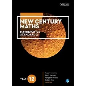 USED-New Century Maths 12 Mathematics Standard 2 Student Book + 4 Access Codes (Paperback)