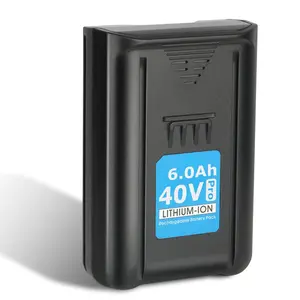 6.0Ah 40V Replacement Battery for Kobalt 40V MAX 2540C-06 High Capacity Lithium-ion Battery KB440-03 KB2540C-06 KB640-03 KB240-06 for Cordless Power Tools Equipment