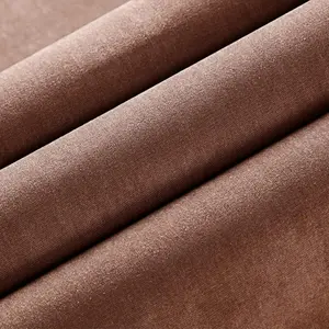 Book Cloth, Velvet Fabric Surface and Paper Backed, Easy to Use, Soft Touch, 17x29”, for Book Binding, Dark Brown