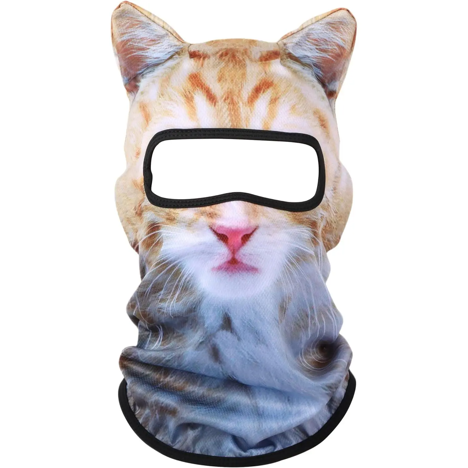3D Cat Ski Balaclava Sheisty Face Mask with Ears Cute Animal Ski