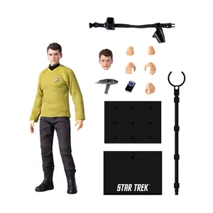 HIYA Exquisite Super Series 1/12 Scale 6 Inch STAR TREK 2009 Chekov Action Figure