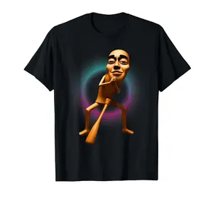 Funny Triple T Tung Tung Sahur Cursed Dancer Brainrot Meme T-Shirt