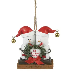 1st Christmas Together S'mores Ornament