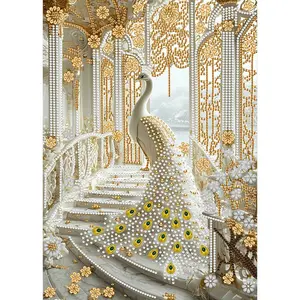 5D DIY Diamond Painting Kit, Irregular Shape Crystal Art Set, Diamond Art Tools, Perfect for Home Decor, Holiday Gifts, 30cm X 40cm Unframed