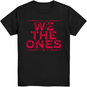 Cotton Short Sleeve WWE Bloodline We The Ones Jey USO Roman Reigns mens Youth T-Shirt for Men Women