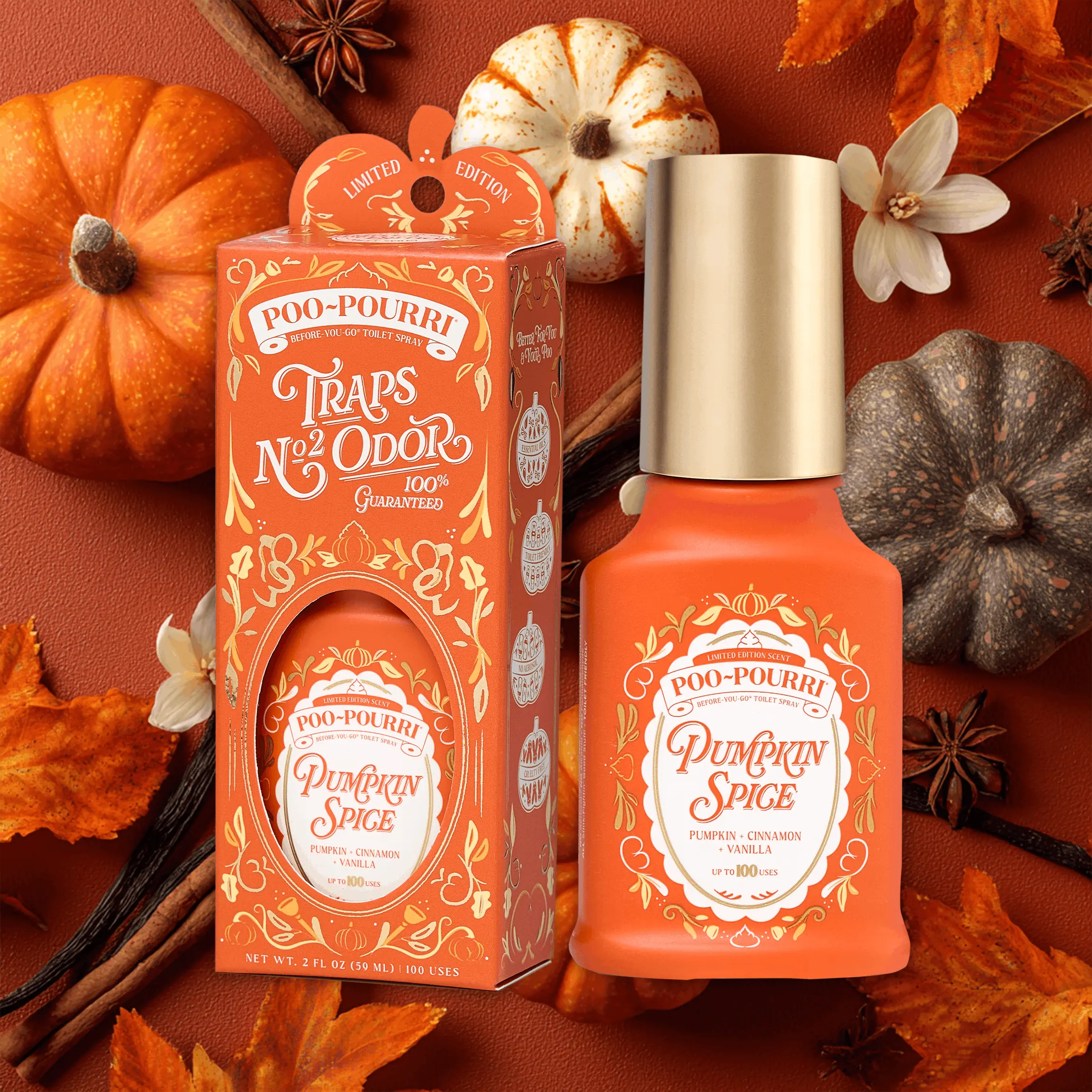 Poo~Pourri Toilet Spray 2oz - Pumpkin Spice