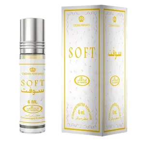 Al Rehab Soft for Women Concentrated Perfume Rollerball, 6 Ml