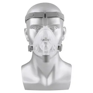 CPAP Full Face Mask For Sleep Apnea Anti-snoring And Sleep Aid With Free Comfortable Adjustable Headgear