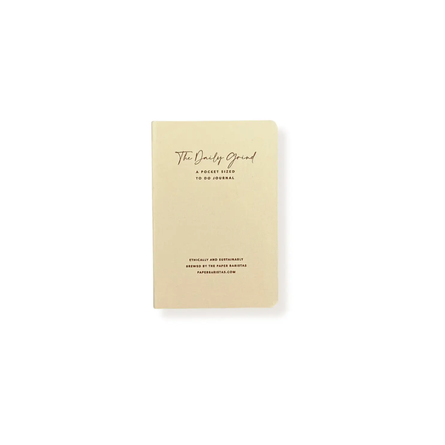 To-Do List Notebook, Pocket-Sized Notebook in Cream