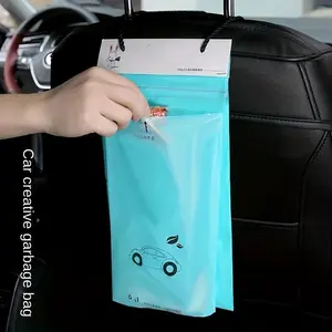 Disposable Sturdy trash bags for cars, 30 pieces, perfect for kitchen, car seats and interior organization!