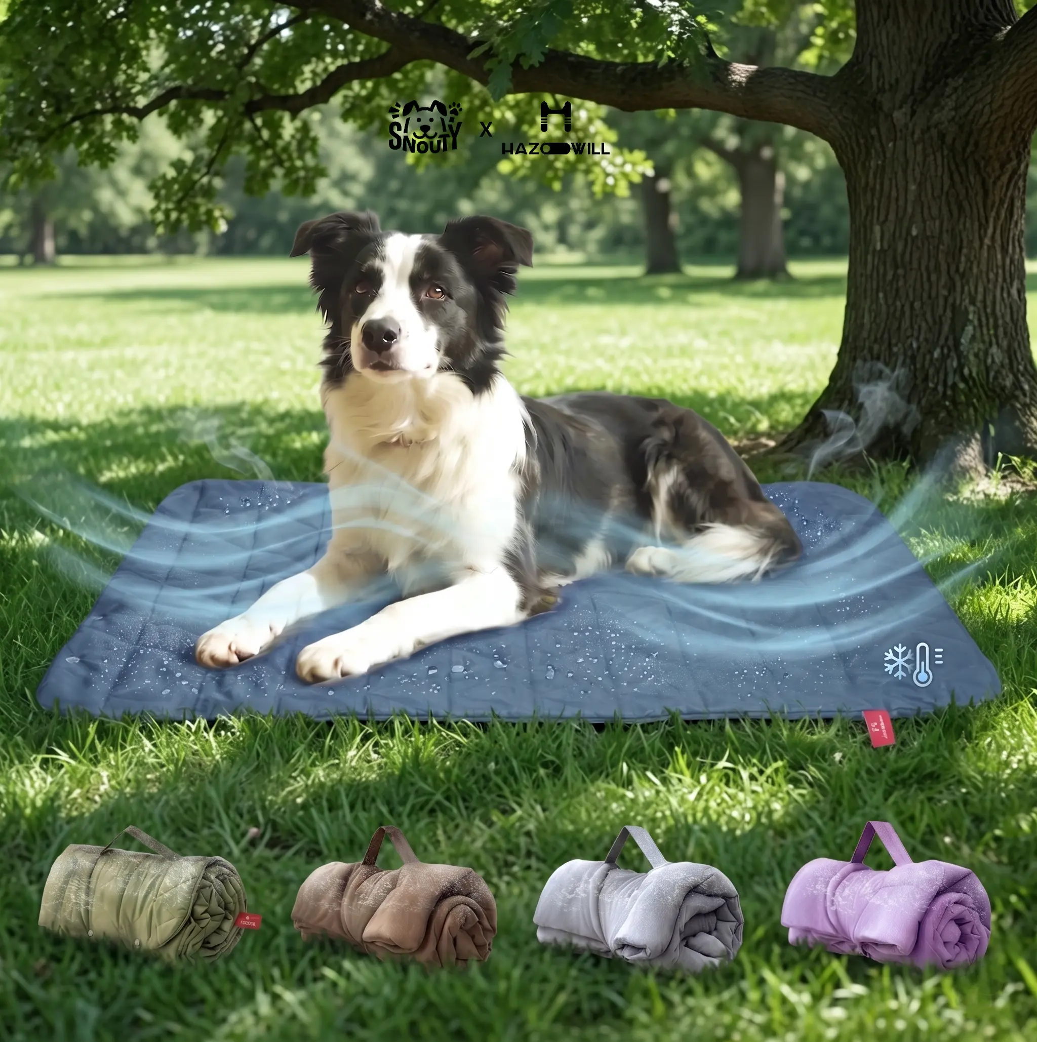 3-in-1 Foldable Pet  Mat with Snap Closure Removable Washable Soft Indoor Outdoor Flooring for Dogs Cats Travel Camping Car Seat Home Easy Clean Lightweight Mat in Purple Gray Brown Black Cooling puppy bed dogbeds style