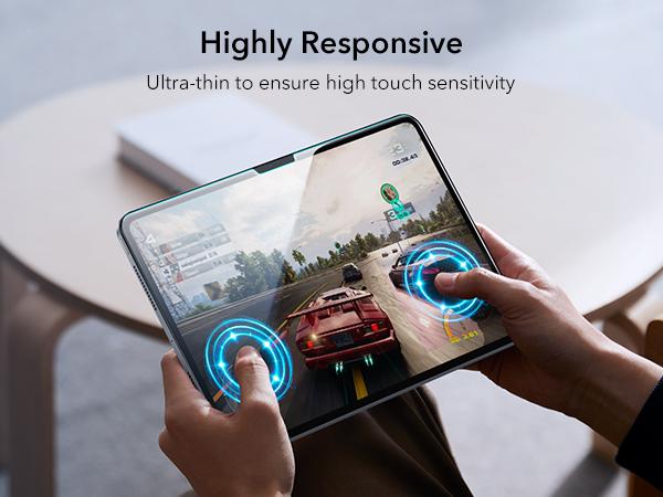 ESR Screen Protector for iPad Air 11"/13"&iPad Pro 11"/13"&iPad A16 11/10, Bubble-Free, Easy Installation, 9H Tempered Glass Film with UltraFit Tray ESR Screen Protector for iPad Air 11"/13"&iPad Pro 11"/13"&iPad A16 11/10, Bubble-Free, Easy Installation, 9H Tempered Glass Film with UltraFit Tray