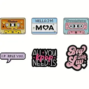 K-Pop lovers enamel pin