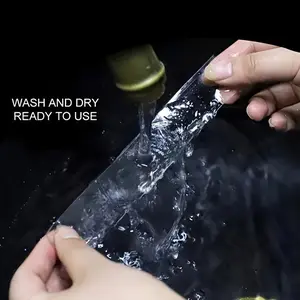 1pc Heavy Duty Double-Sided Tapes, Reusable Traceless Super Strong Adhesion High Bond Adhesive Tape Strips, Multipurpose Removable Washable Clear Durable Double Sided Mounting Nano Tape For Paste Items In Home/Office/Car