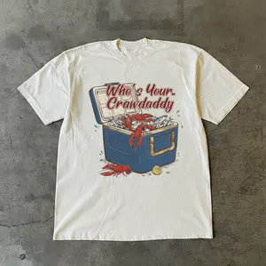 Who’s Your Crawdaddy T-shirt, Funny Crawfish Cooler, Louisiana Saying Graphic, Southern Crawdaddy T-shirt
