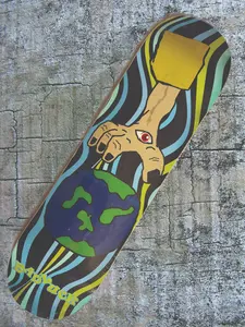 Limited Edition Bad Luck Skateboard Deck World Take Over