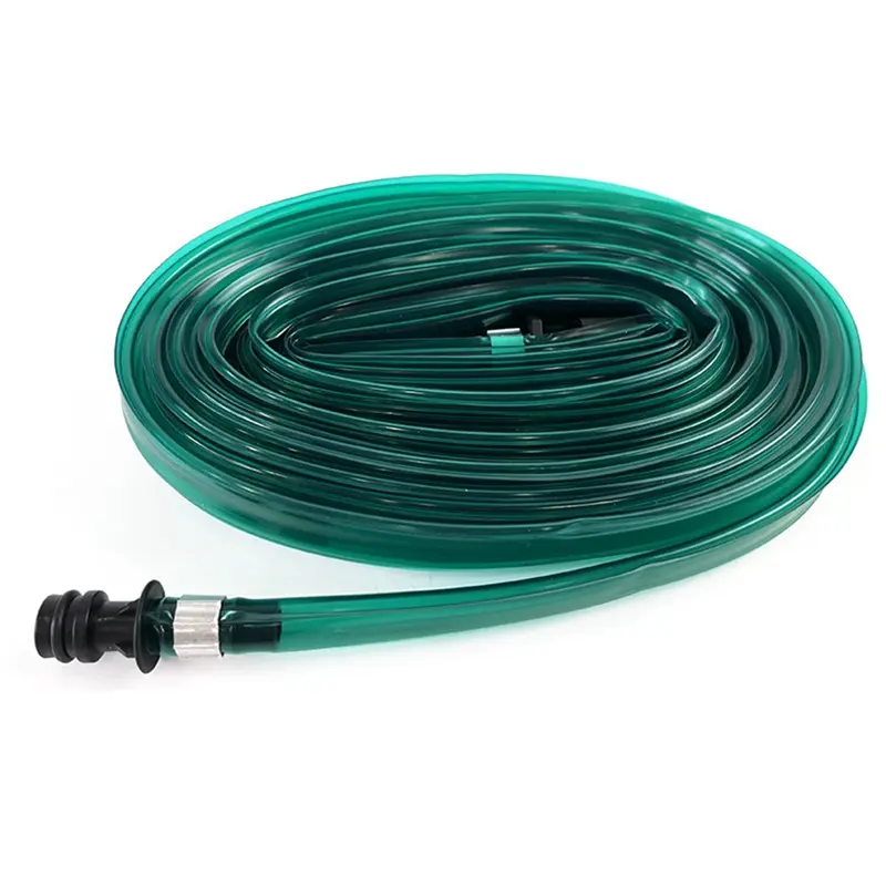 3m Lightweight Flexible PVC Soaker Hose - Environmentally Friendly, Flat Design, Leakage Resistance, Easy to Carry Cooling Penetrating Sprinkler for Garden Irrigation System, Shrubs