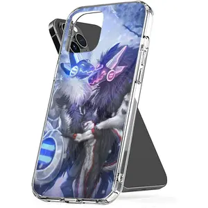 Phone Case Protogen TPU Clear Accesories Waterproof Scratch Compatible with iPhone SE 7 8 X XR 11 12 13 14 15 16 Plus Mini Pro Max Samsung Galaxy Note S9 S10 S20 S21 Ultra Plus Protection Cellphone