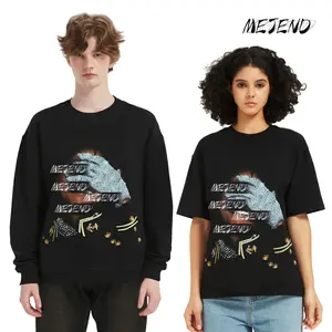 Mens Graphic Tees, 100% Cotton, Mens Hoodie, Rhinestone shirt, Comfort Shortsleeve Casual, Streetwear tee, MeJend Sweatshirt for Men & Women