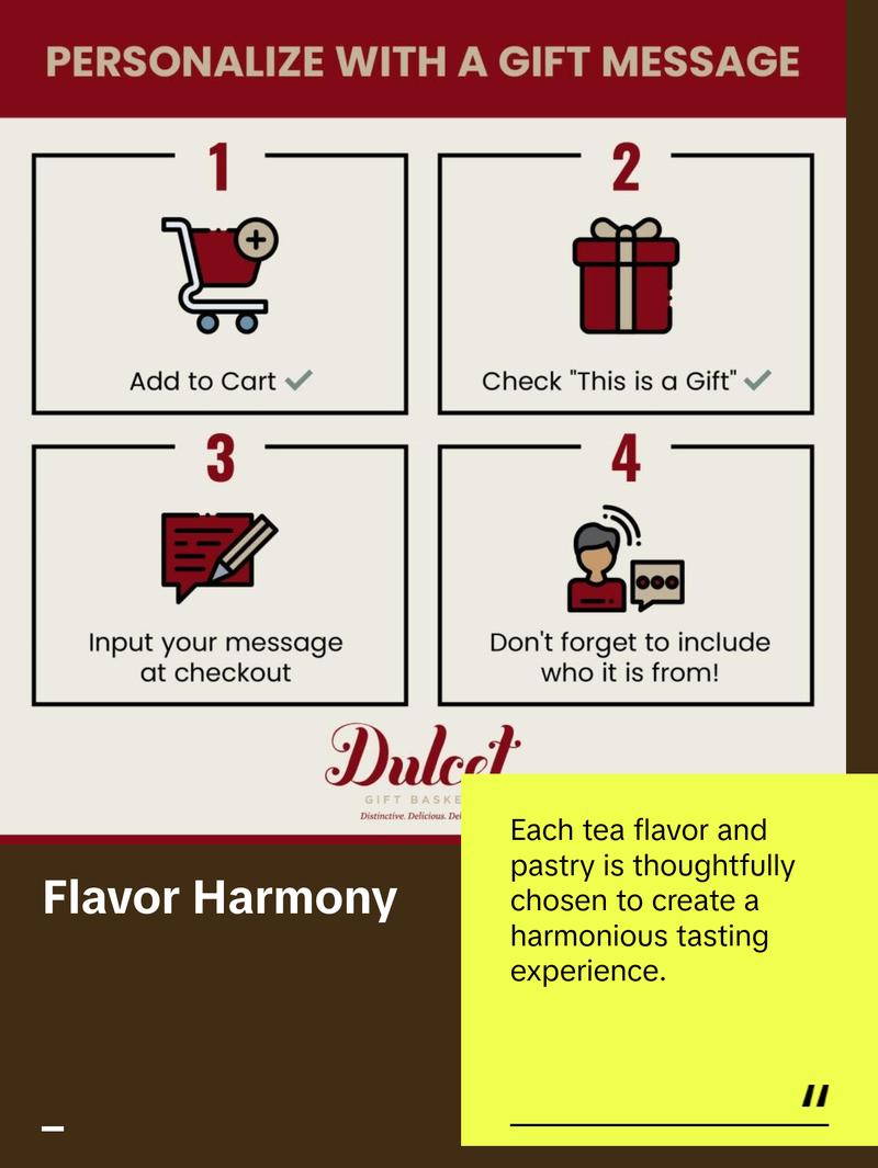 Hostess Pastry and Tea Party Gift Set