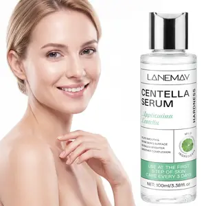 LANEMAY Centella Asiatica Brightening Essence 100ml | Centella Asiatica + Vitamin E + Niacinamide, smooths skin and brightens complexion | Lightweight texture absorbs quickly, suitable for sensitive skin