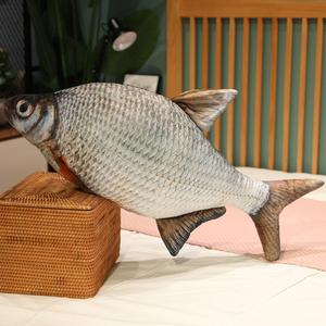 TikTok Realistic Fish Plush Pillow
