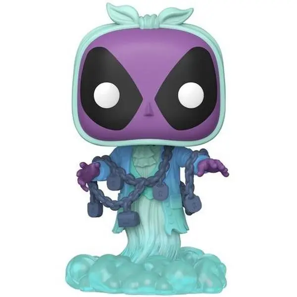 Funko POP! Plus: Deadpool Literary Classics - Deadpool Ghost of Christmas Past Collectible Figurine, Statue Bobblehead Vinyl Collectible Figurines [COLLECTIBLES]